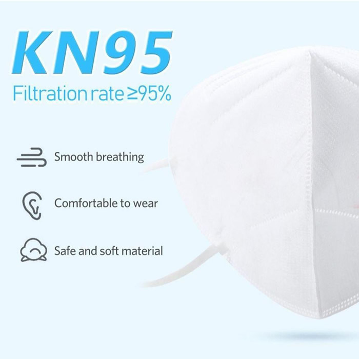 Covid-19 Travel Chemist KN95 Mask White
